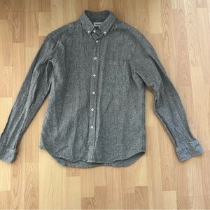 Men's Marled Gray Button-Up Shirt - Taylor Stitch